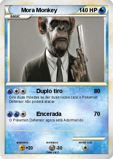 Pokemon Mora Monkey