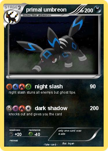 Pokemon primal umbreon