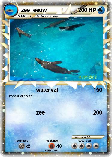 Pokemon zee leeuw
