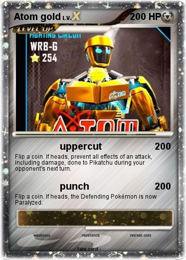 Pokemon Atom gold