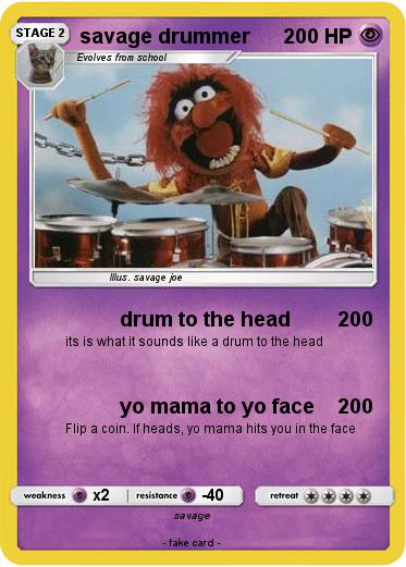 Pokemon savage drummer