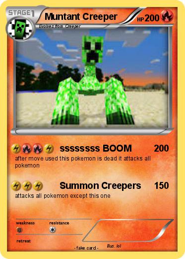 Pokemon Muntant Creeper