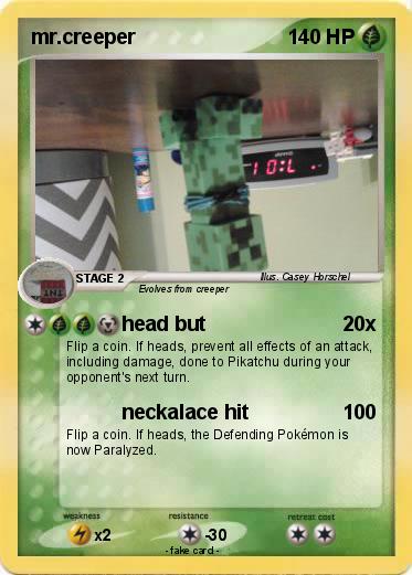 Pokemon mr.creeper