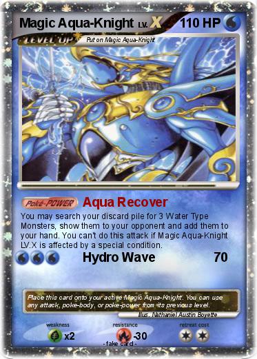 Pokemon Magic Aqua-Knight