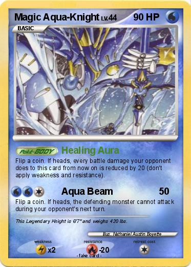 Pokemon Magic Aqua-Knight