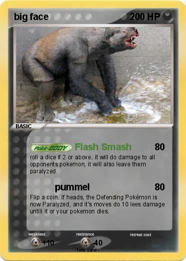 Pokemon big face