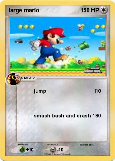 Pokemon large mario