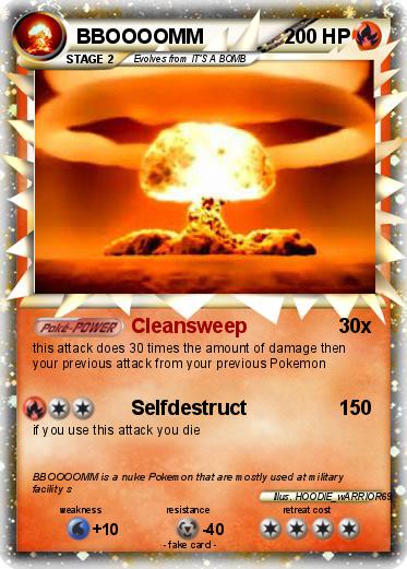 Pokemon BBOOOOMM