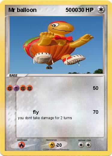 Pokemon Mr balloon                   5000