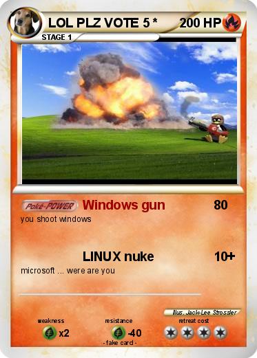 Pokemon LOL PLZ VOTE 5 *