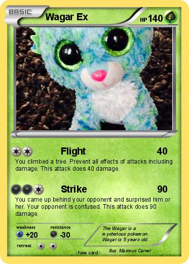 Pokemon Wagar Ex