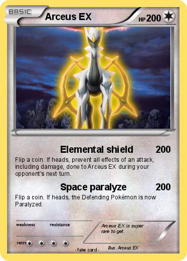 Pokemon Arceus EX