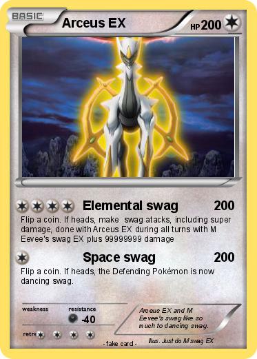 Pokemon Arceus EX