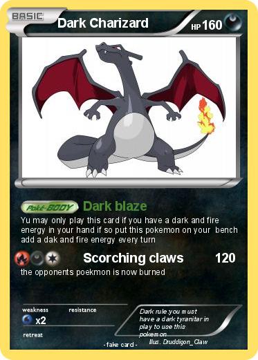 Pokemon Dark Charizard