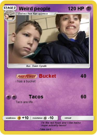 Pokemon Weird people