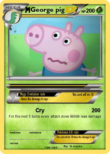 Pokemon George pig