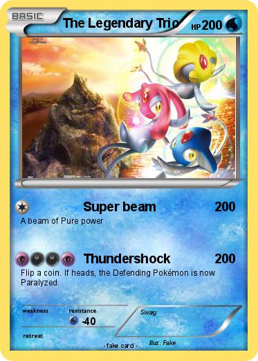 Pokemon The Legendary Trio