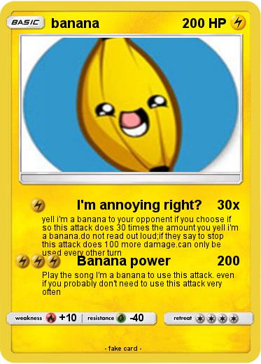 Pokemon banana