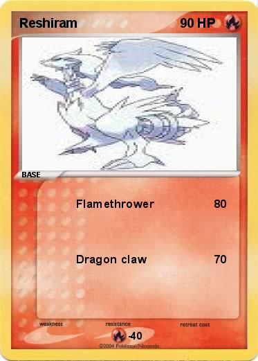 Pokemon Reshiram