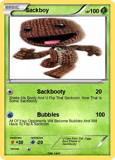 Pokemon Sackboy