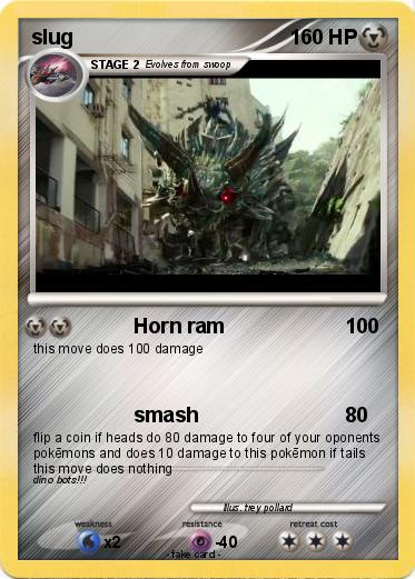 Pokemon slug
