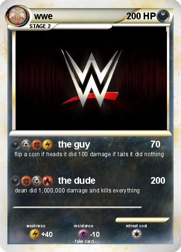 Pokemon wwe