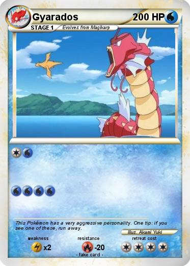 Pokemon Gyarados