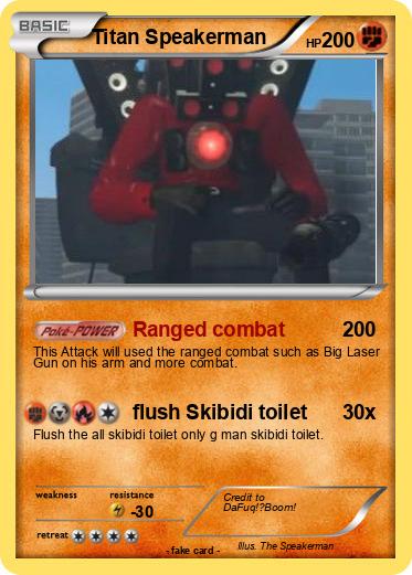 Pokemon Titan Speakerman