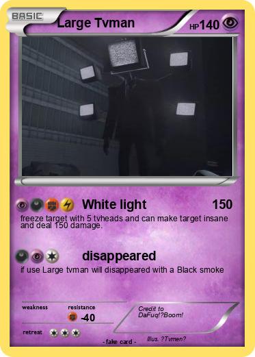 Pokemon Large Tvman