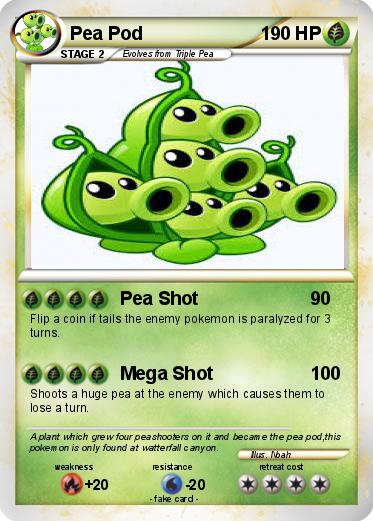 Pokemon Pea Pod