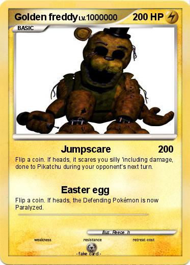 Pokemon Golden freddy