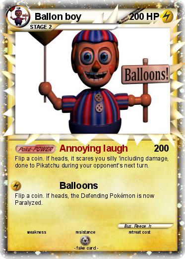 Pokemon Ballon boy