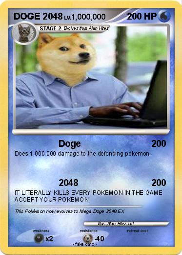 Pokemon DOGE 2048