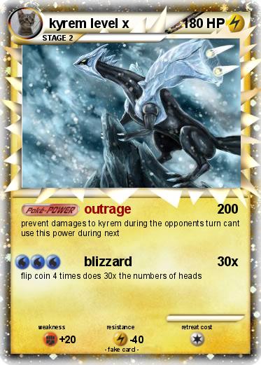 Pokemon kyrem level x
