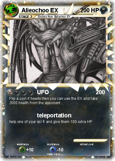 Pokemon Alieochoo EX
