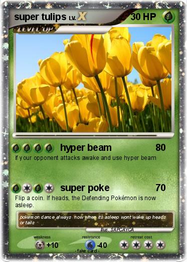 Pokemon super tulips
