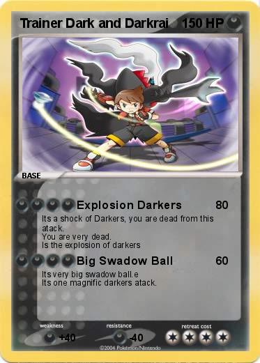 Pokemon Trainer Dark and Darkrai