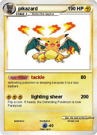 Pokemon pikazard