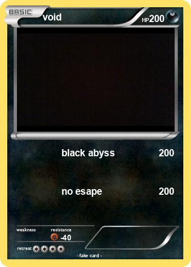 Pokemon void