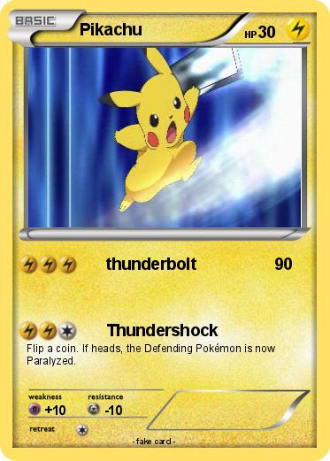 Pokemon Pikachu