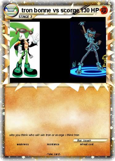 Pokemon tron bonne vs scorge