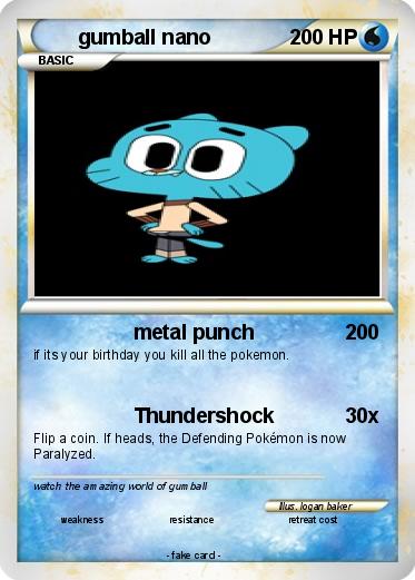 Pokemon gumball nano