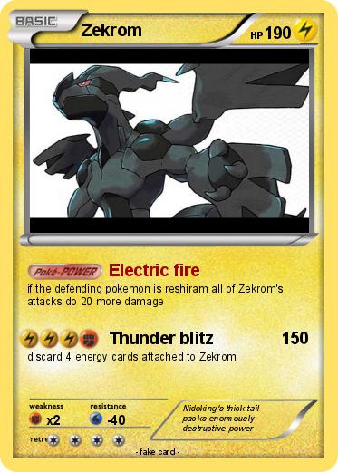 Pokemon Zekrom
