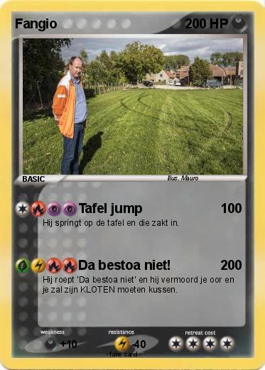 Pokemon Fangio