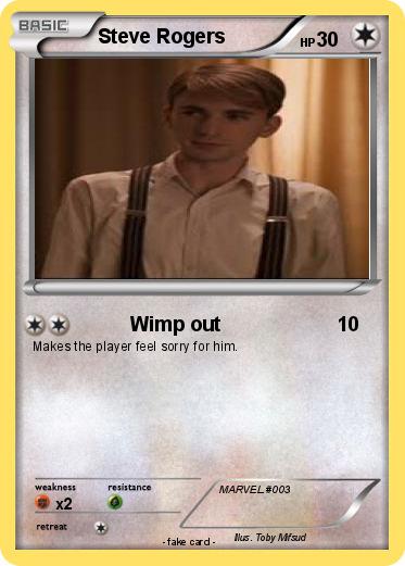 Pokemon Steve Rogers