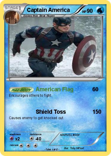Pokemon Captain America