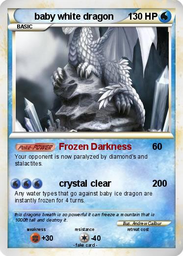 Pokemon baby white dragon