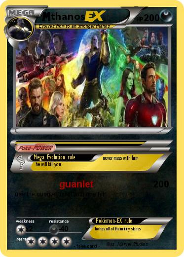 Pokemon thanos