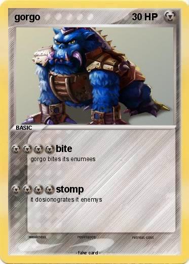 Pokemon gorgo