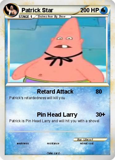 Pokemon Patrick Star